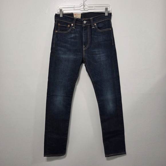 Levi’s 510 Skinny Fit Dark Wash Jeans 29×30 NWT - Picture 1 of 6